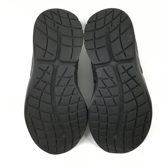 Oofos Oomg Low Shoe Womens 8.5 Recovery Slip-On Comfort Gray on Black - Picture 13 of 14